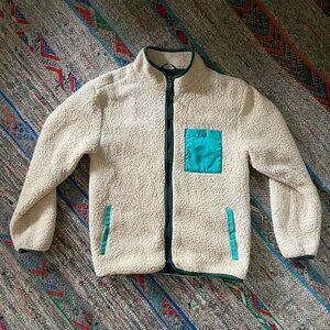 Target x Lego - Men's Contrast Pocket Sherpa Jacket - Cream - Small - S